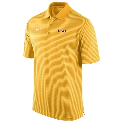 LSU Nike Stadium Stripe Polo