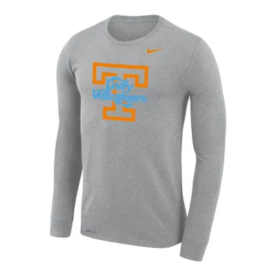 Vols | Tennessee Lady Nike Dri- Fit Long Sleeve Tee Alumni Hall