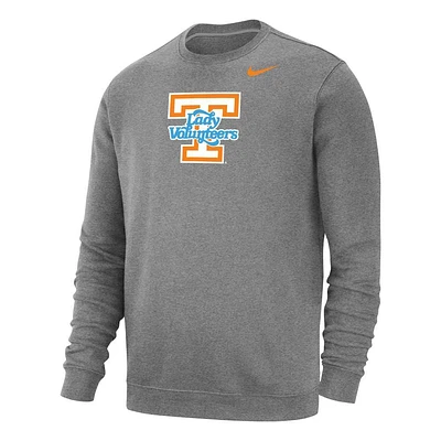 Tennessee Lady Vols Nike Club Fleece Crew