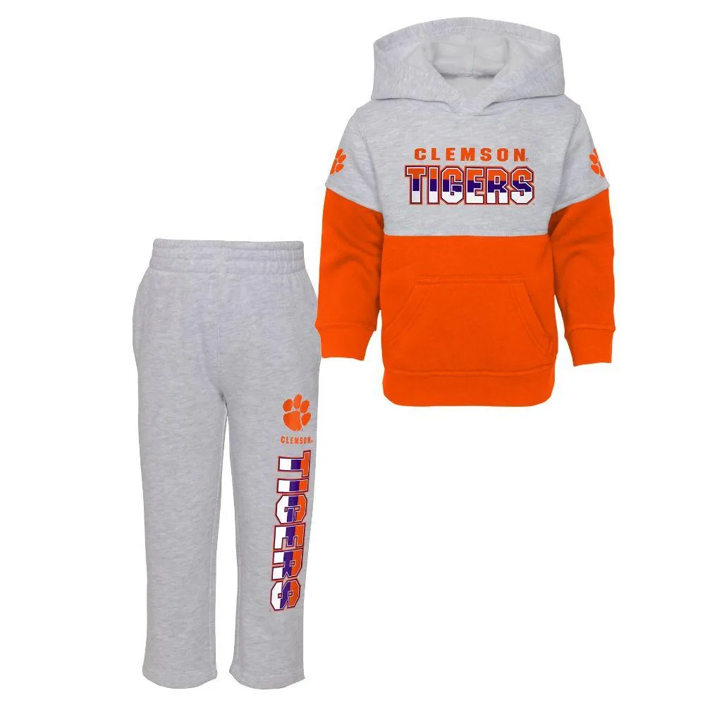 Clemson | Toddler Play Maker Hoodie And Pant Set Alumni Hall