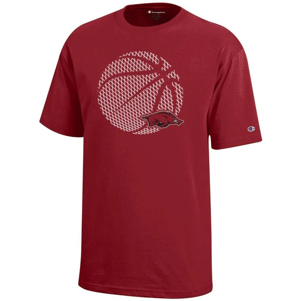 Razorbacks | Arkansas Champion Youth Basketball Logo Tee Alumni Hall