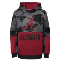 Bama | Alabama Gen2 Kids Covert Poly Hoodie Alumni Hall