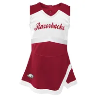 Razorbacks | Arkansas Gen2 Kids Cheerleader 2- Piece Dress Set Alumni Hall