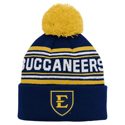 ETSU Gen2 YOUTH Jacquard Cuff Knit Pom Beanie