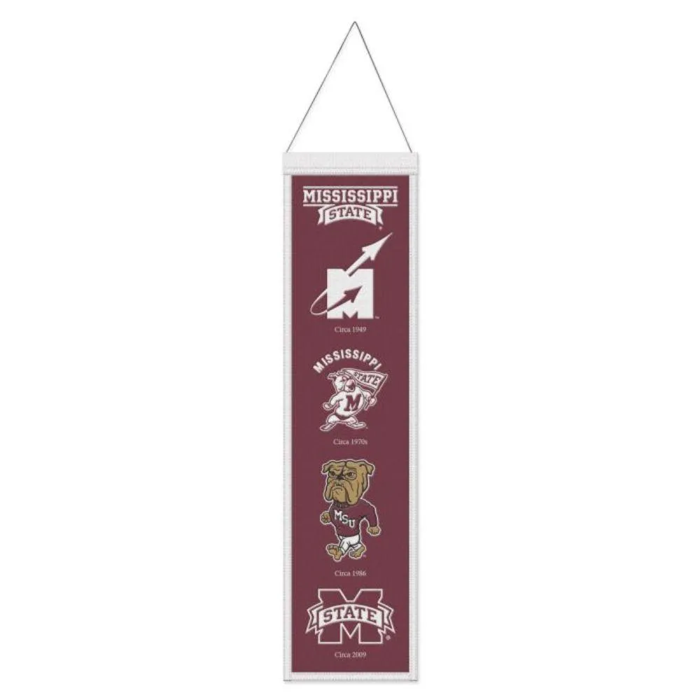  Bulldogs | Mississippi State Vault 8  X 32  Wool Banner | Alumni Hall