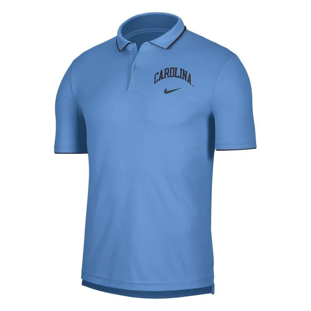 Alumni Hall Unc, Carolina Nike Dri- Fit Uv Collegiate Polo Alumni Hall