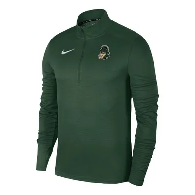 Men's Nike Green Michigan State Spartans Baseball Velocity Legend  Performance T-Shirt