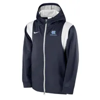 Unc | Carolina Nike Youth Therma Full Zip Hoodie Alumni Hall