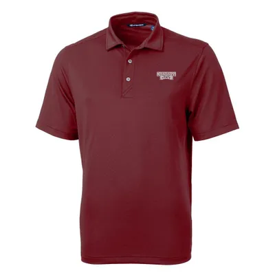 Bulldogs | Mississippi State Cutter & Amp ; Buck Interlock Ecopique Solid Polo Alumni Hall