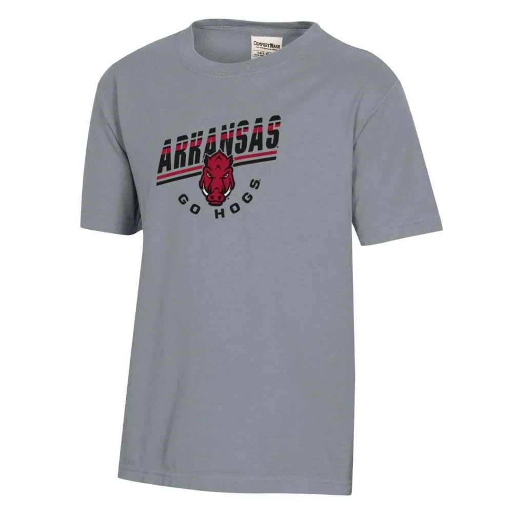 Razorbacks | Arkansas Youth Comfort Wash Tee Alumni Hall