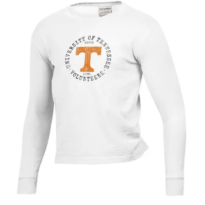 Vols | Tennessee Youth Comfort Wash Long Sleeve Tee Alumni Hall