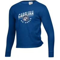 Unc | Carolina Youth Comfort Wash Long Sleeve Tee Alumni Hall