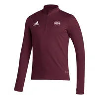 Bulldogs | Mississippi State Adidas Entrada Training 1/4 Zip Pullover Alumni Hall