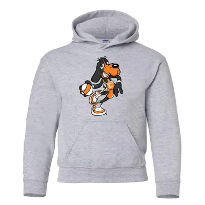 Vols | Tennessee Youth Dribbling Smokey Fleece Hoodie Alumni Hall