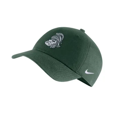  Spartans | Michigan State Vault Nike H86 Logo Campus Adjustable Cap | Alumni Hall