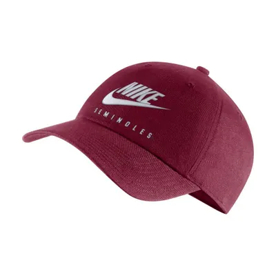  Fsu | Florida State Nike H86 Futura Swoosh Adjustable Cap | Alumni Hall