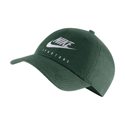 Michigan State Nike H86 Futura Swoosh Adjustable Cap