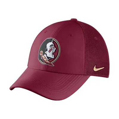 Fsu | Florida State Nike L91 Swoosh Mesh Flex Fit Cap Alumni Hall