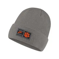  Clemson | Clemson Nike Cuff Knit Beanie Woven Label | Alumni Hall