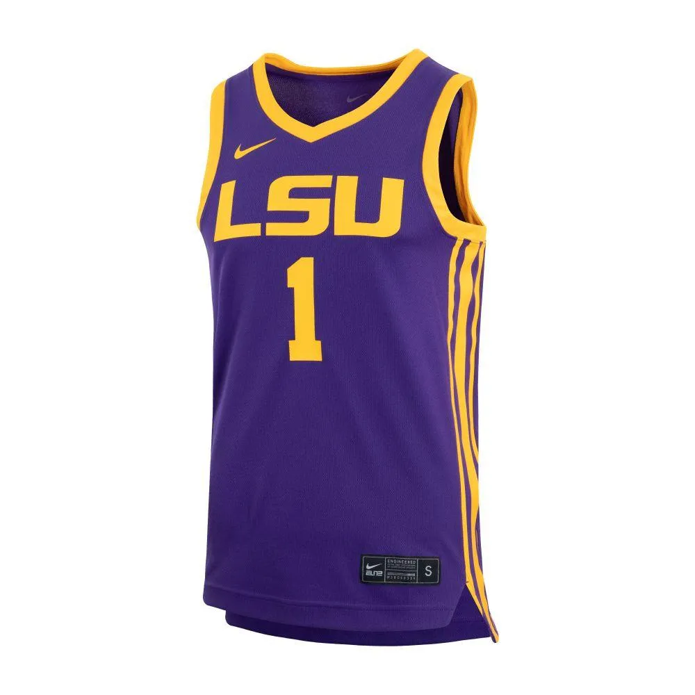 Lsu | Lsu Nike # 1 Home Jersey | Alumni Hall