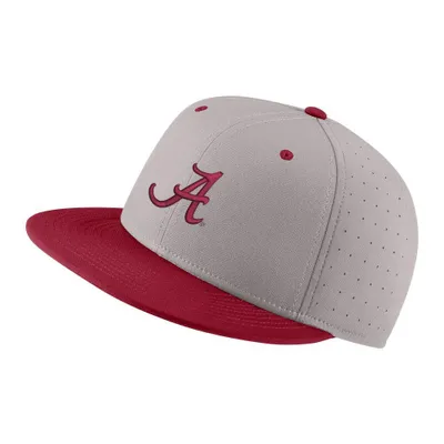 Alabama Nike Aero Fitted Baseball Cap