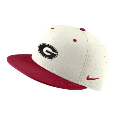 Dawgs | Georgia Nike Aero Fitted Baseball Cap Alumni Hall