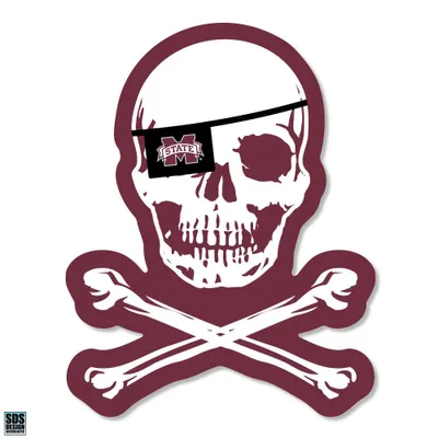 Msu | Mississippi State Skull And Crossbones Decal | Alumni Hall