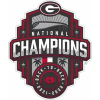  Dawgs | Georgia 2022 National Champions 6  Decal | Alumni Hall