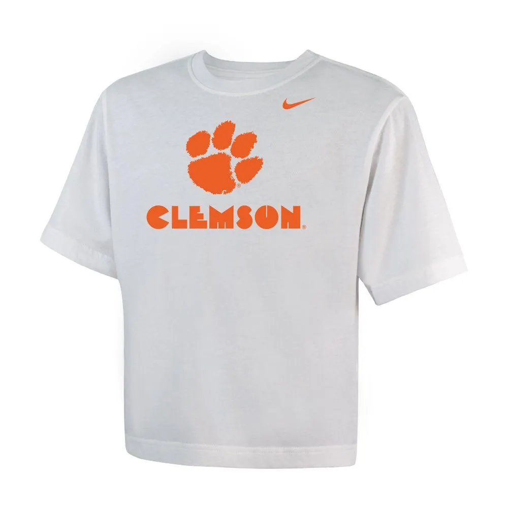 Clemson | Nike Youth Girls Boxy Tee Alumni Hall