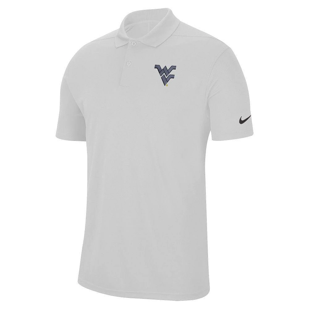 West Virginia Nike Golf Victory Solid Polo