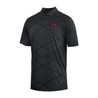 Arkansas Nike Golf Vapor Jacquard Polo