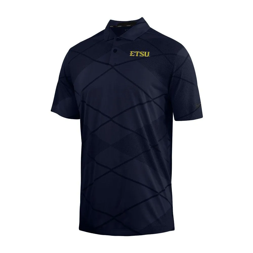 Bucs | Etsu Nike Golf Vapor Jacquard Polo Alumni Hall