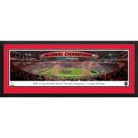  Dawgs | Georgia Vs Tcu 2022 National Championship Deluxe Frame Panoramic Picture | Alumni Hall