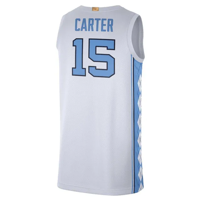 Alumni Hall Unc, Carolina Jordan Brand Limited Carter # 15 Basketball  Jersey Alumni Hall