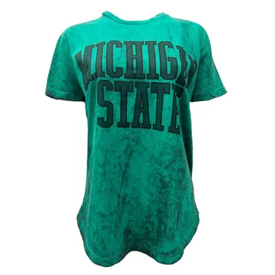 Spartans | Michigan State Pressbox Southlawn Sunwashed Tee Alumni Hall