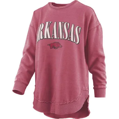 Razorbacks | Arkansas Pressbox Primetime Arch Vintage Poncho Pullover Alumni Hall