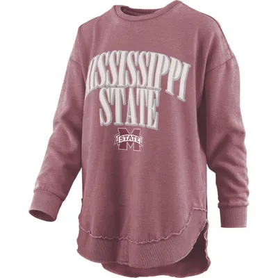 Bulldogs | Mississippi State Pressbox Primetime Arch Poncho Pullover Alumni Hall