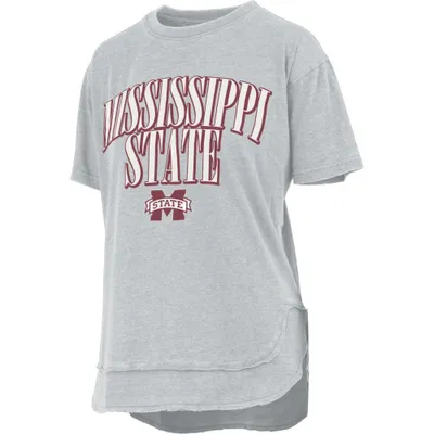 Bulldogs | Mississippi State Pressbox Primetime Arch Poncho Tee Alumni Hall