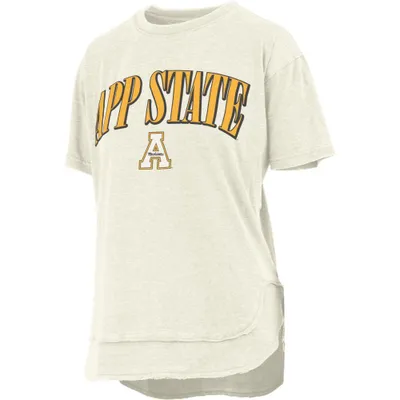 App | Appalachian State Pressbox Primetime Arch Poncho Tee Alumni Hall