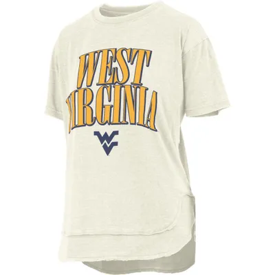 Wvu | West Virginia Pressbox Primetime Arch Poncho Tee Alumni Hall