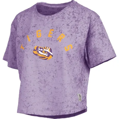 Lsu | Pressbox Pacey Sunwashed Waist Length Tee Alumni Hall