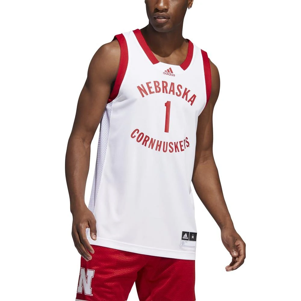 Nebraska Adidas Retro Swingman Basketball Jersey