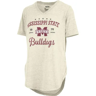 Bulldogs | Mississippi State Pressbox Little Betsy Stardust V- Neck Tee Alumni Hall