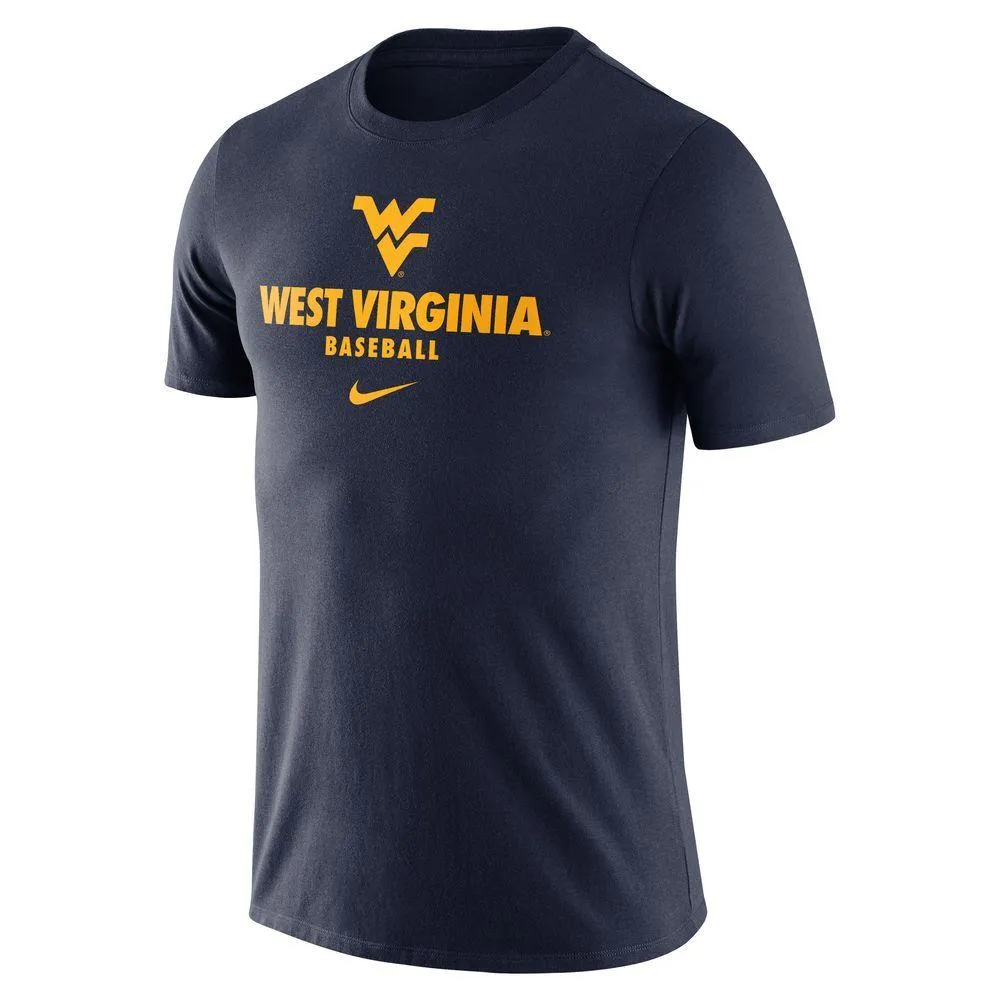 Nike WVU Vintage Baseball Logo Tee