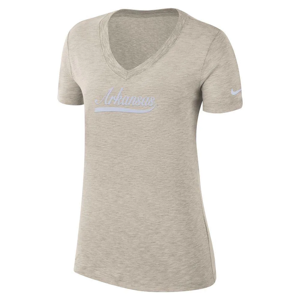 Razorbacks | Arkansas Nike Women's Dri- Fit Triblend Athletics Tee Alumni Hall