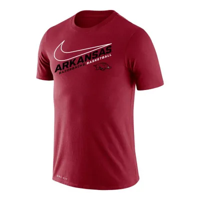 Razorbacks | Arkansas Nike Dri- Fit Legend Angled Basketball Tee Alumni Hall