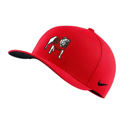 Dawgs | Georgia Nike C99 Swoosh Flex Fit Cap Alumni Hall