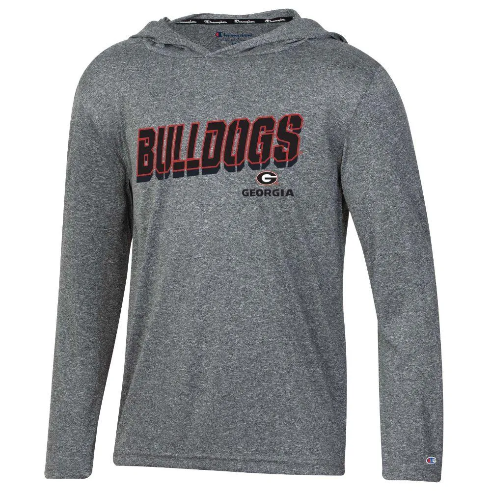 Dawgs | Georgia Champion Youth Heathered Impact Hooded Tee Alumni Hall