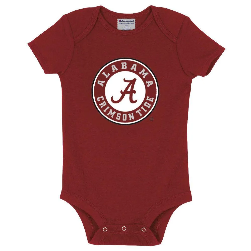 Bama | Alabama Champion Infant Bodysuit Alumni Hall