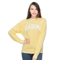 Bama | Alabama Zoozatz Women's Arch Sport Applique Crew Alumni Hall